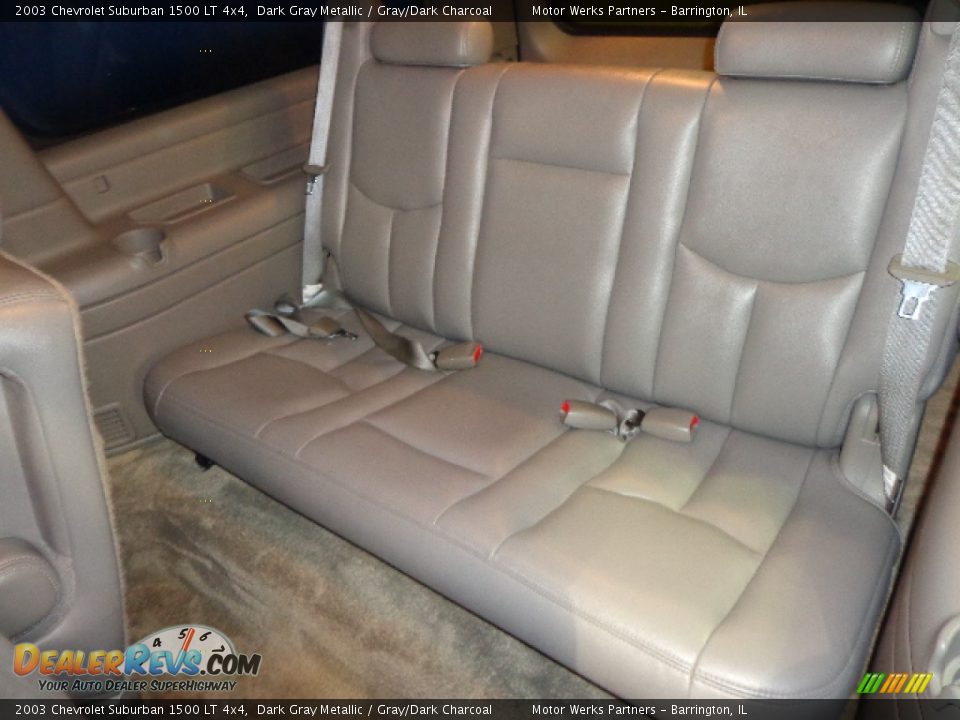 2003 Chevrolet Suburban 1500 LT 4x4 Dark Gray Metallic / Gray/Dark Charcoal Photo #25