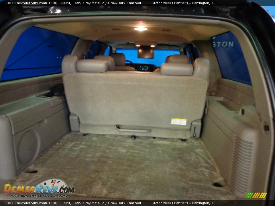 2003 Chevrolet Suburban 1500 LT 4x4 Dark Gray Metallic / Gray/Dark Charcoal Photo #26