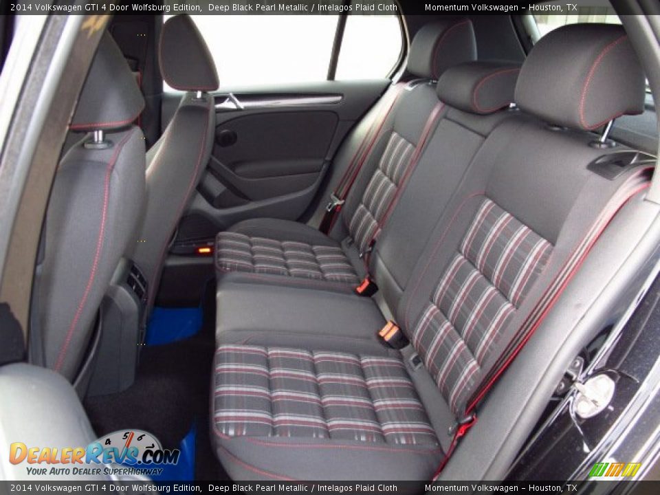 Rear Seat of 2014 Volkswagen GTI 4 Door Wolfsburg Edition Photo #12
