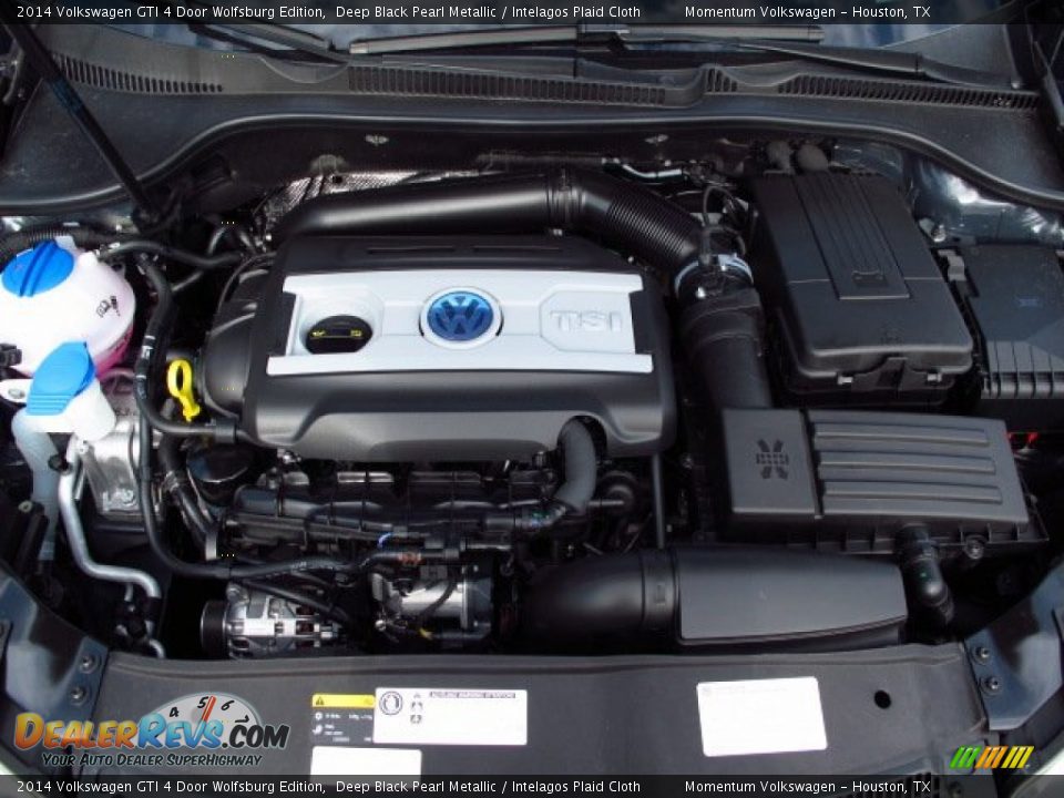 2014 Volkswagen GTI 4 Door Wolfsburg Edition 2.0 Liter FSI Turbocharged DOHC 16-Valve VVT 4 Cylinder Engine Photo #23