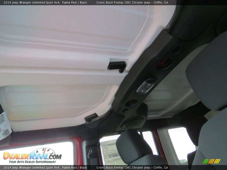2014 Jeep Wrangler Unlimited Sport 4x4 Flame Red / Black Photo #13