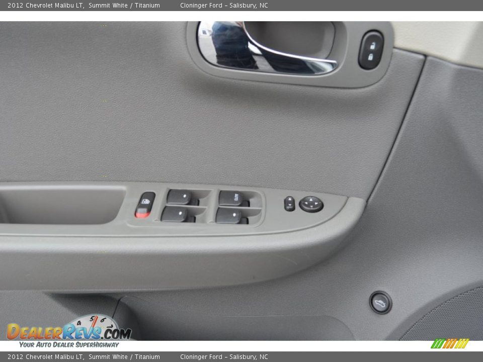 2012 Chevrolet Malibu LT Summit White / Titanium Photo #8