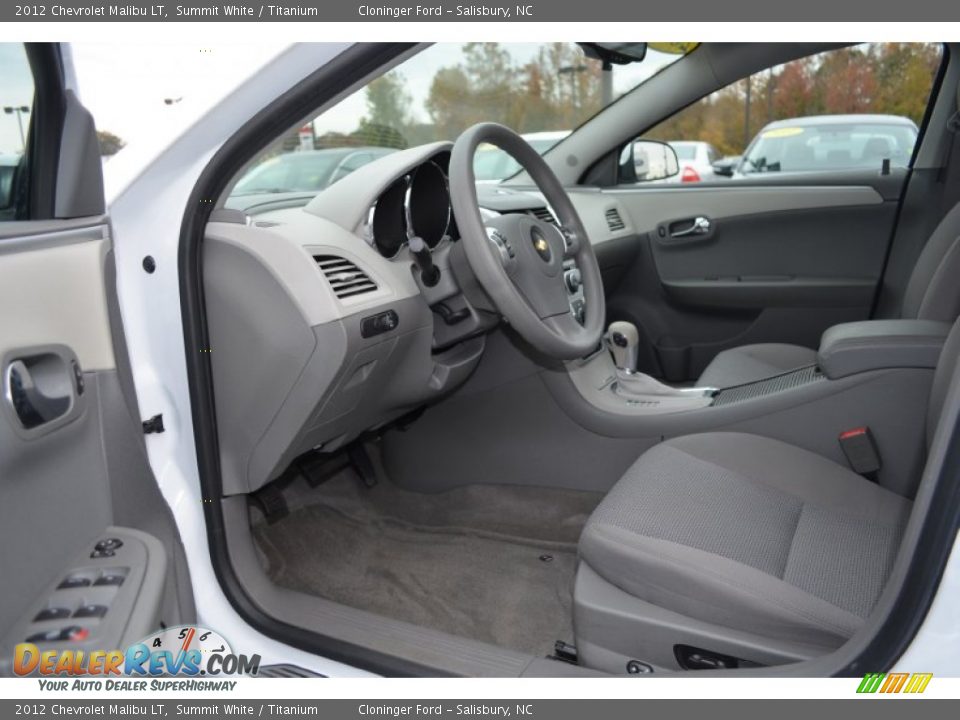 2012 Chevrolet Malibu LT Summit White / Titanium Photo #9