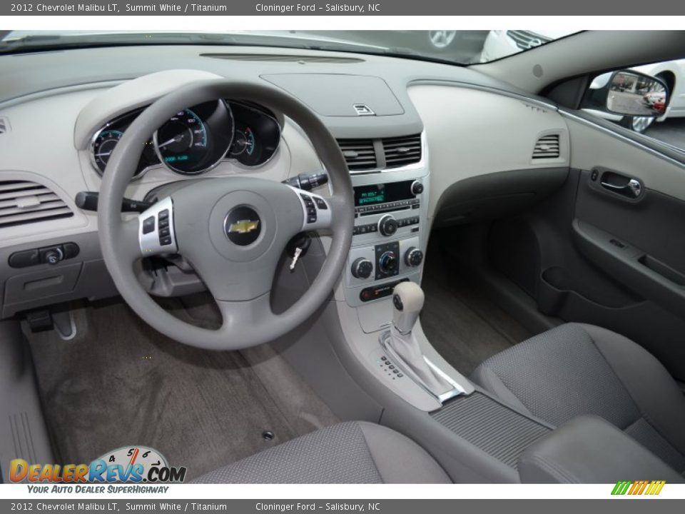 2012 Chevrolet Malibu LT Summit White / Titanium Photo #11