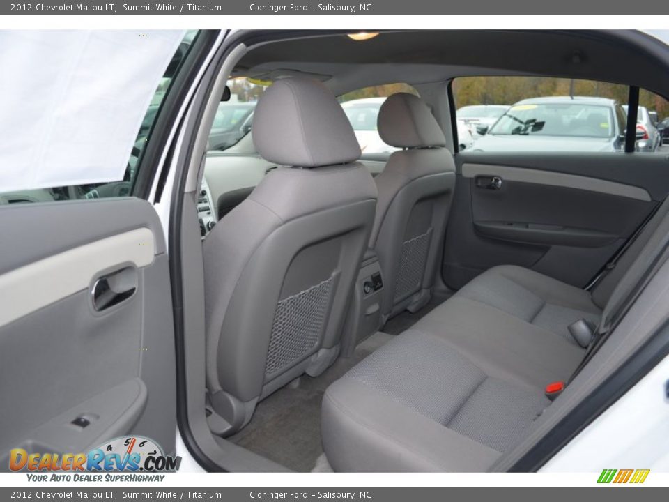 2012 Chevrolet Malibu LT Summit White / Titanium Photo #12