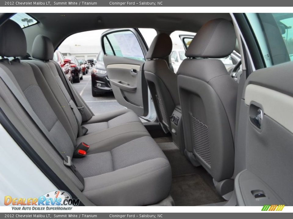 2012 Chevrolet Malibu LT Summit White / Titanium Photo #13