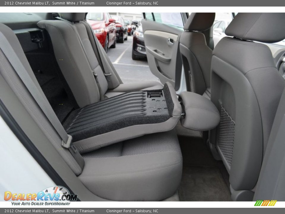 2012 Chevrolet Malibu LT Summit White / Titanium Photo #14