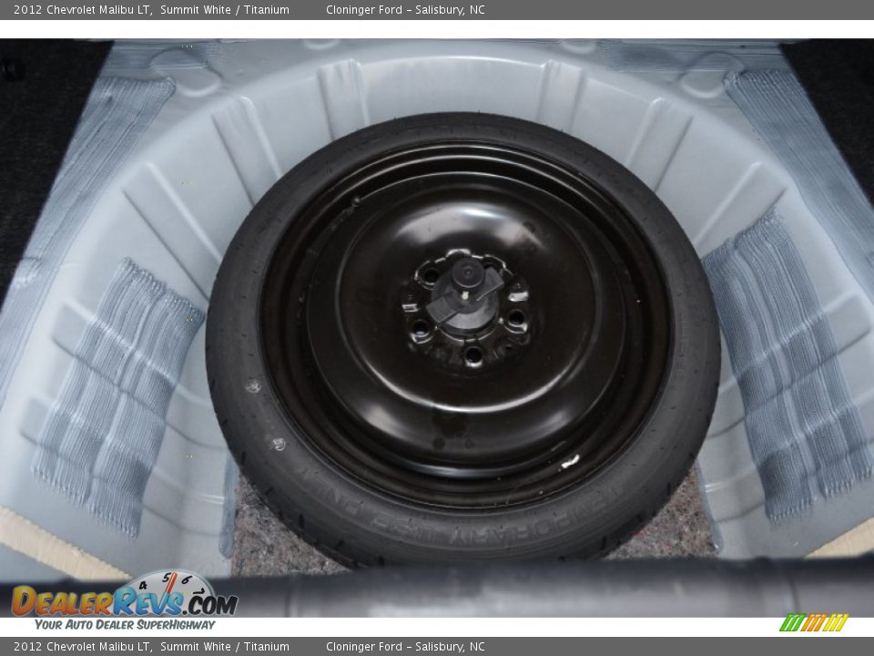 2012 Chevrolet Malibu LT Summit White / Titanium Photo #19