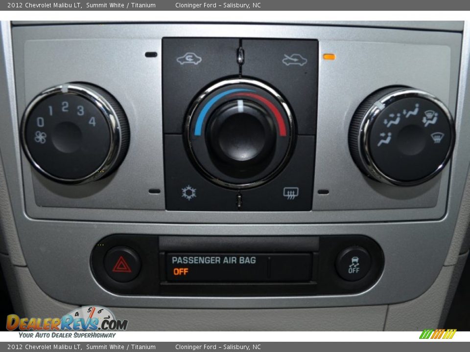2012 Chevrolet Malibu LT Summit White / Titanium Photo #24