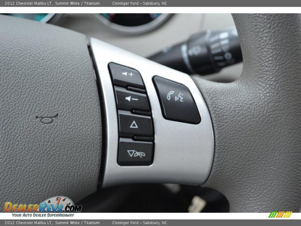 2012 Chevrolet Malibu LT Summit White / Titanium Photo #32