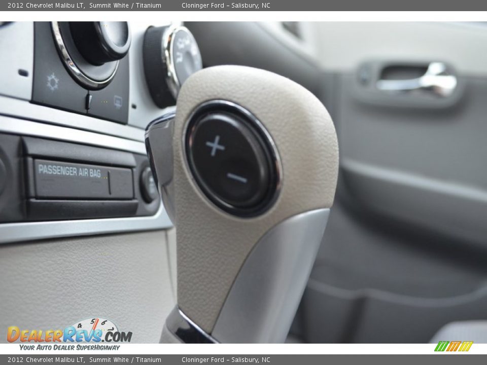 2012 Chevrolet Malibu LT Summit White / Titanium Photo #36