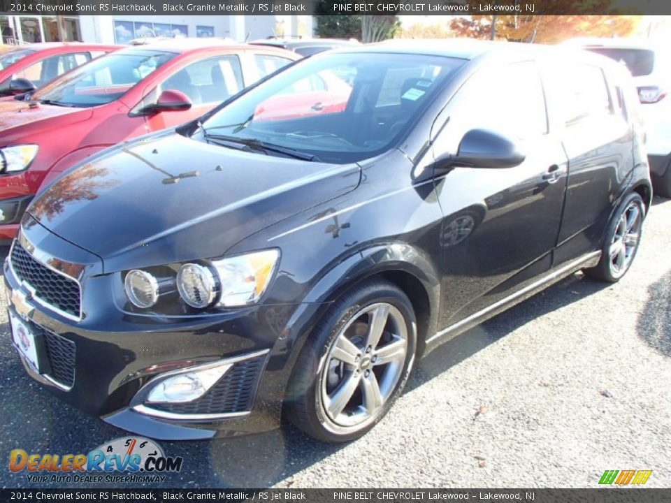 2014 Chevrolet Sonic RS Hatchback Black Granite Metallic / RS Jet Black Photo #1