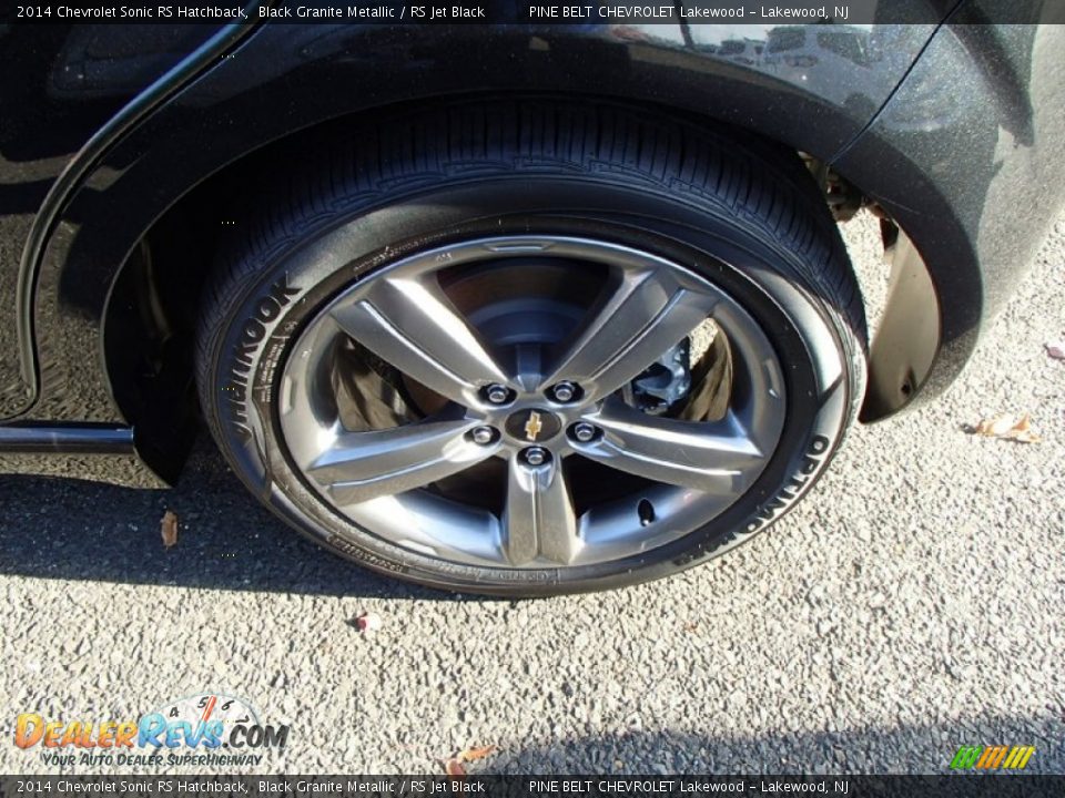 2014 Chevrolet Sonic RS Hatchback Black Granite Metallic / RS Jet Black Photo #2