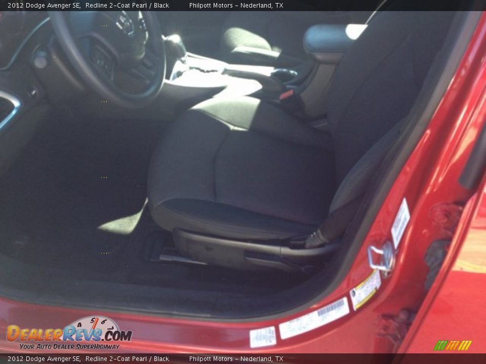 2012 Dodge Avenger SE Redline 2-Coat Pearl / Black Photo #3