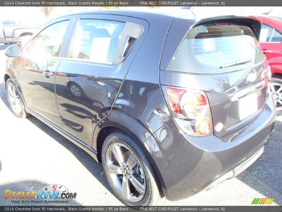 2014 Chevrolet Sonic RS Hatchback Black Granite Metallic / RS Jet Black Photo #3