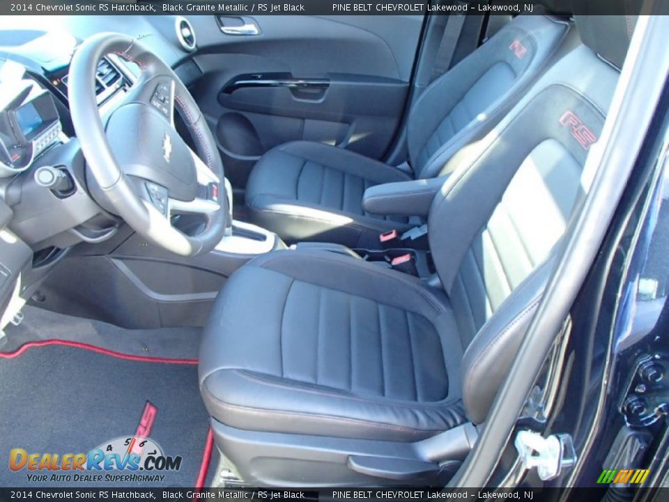 Front Seat of 2014 Chevrolet Sonic RS Hatchback Photo #4