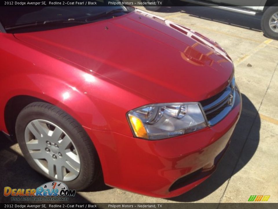2012 Dodge Avenger SE Redline 2-Coat Pearl / Black Photo #7