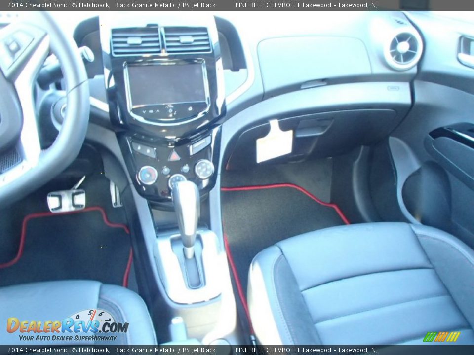 2014 Chevrolet Sonic RS Hatchback Black Granite Metallic / RS Jet Black Photo #6