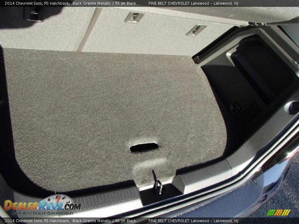 2014 Chevrolet Sonic RS Hatchback Black Granite Metallic / RS Jet Black Photo #8