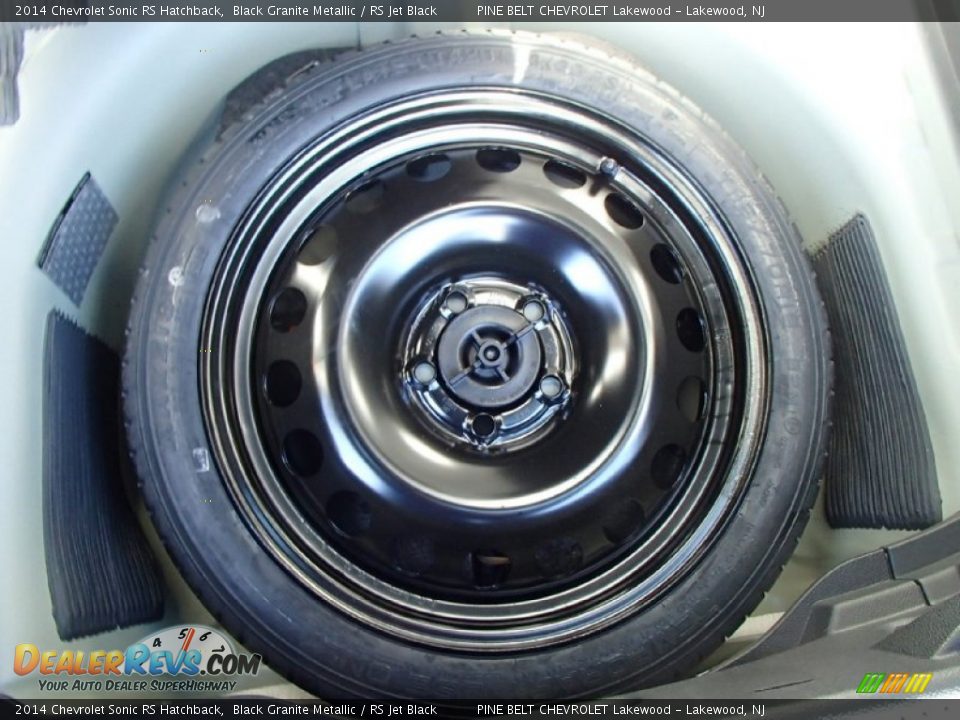 2014 Chevrolet Sonic RS Hatchback Black Granite Metallic / RS Jet Black Photo #9