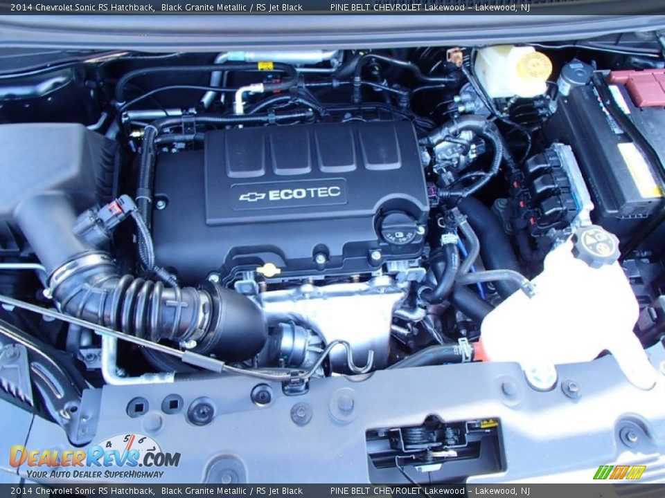 2014 Chevrolet Sonic RS Hatchback 1.4 Liter Turbocharged DOHC 16-Valve ECOTEC 4 Cylinder Engine Photo #10