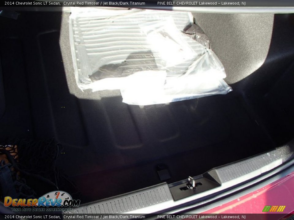 2014 Chevrolet Sonic LT Sedan Crystal Red Tintcoat / Jet Black/Dark Titanium Photo #8
