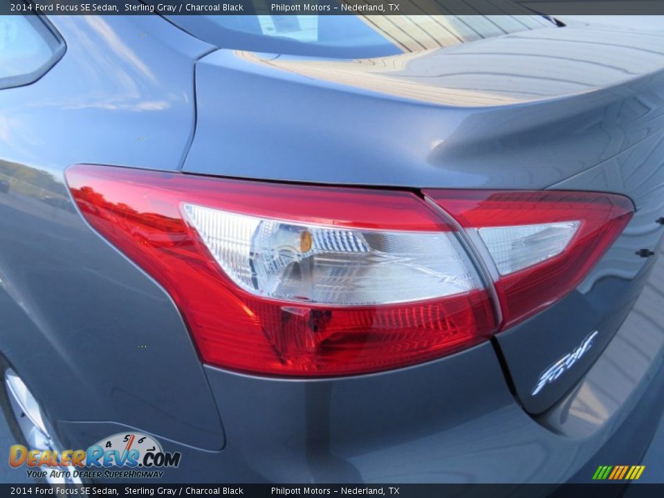 2014 Ford Focus SE Sedan Sterling Gray / Charcoal Black Photo #13