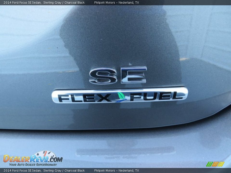 2014 Ford Focus SE Sedan Sterling Gray / Charcoal Black Photo #15