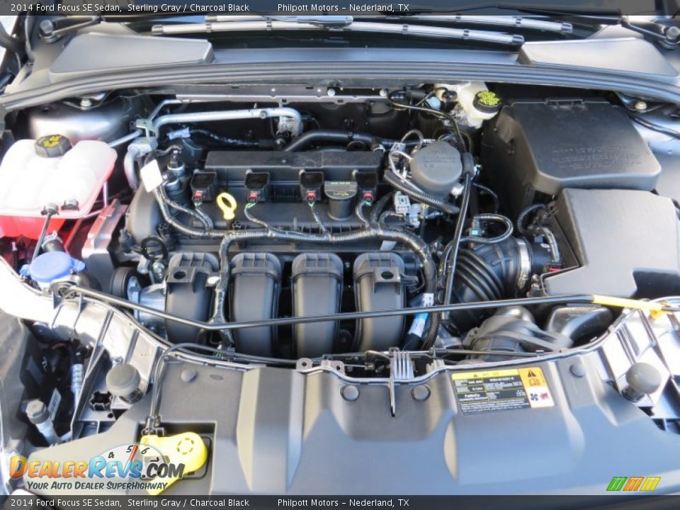 2014 Ford Focus SE Sedan Sterling Gray / Charcoal Black Photo #17