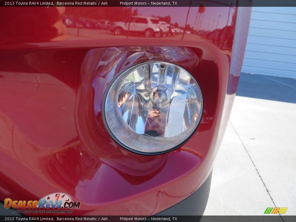 2013 Toyota RAV4 Limited Barcelona Red Metallic / Ash Photo #10