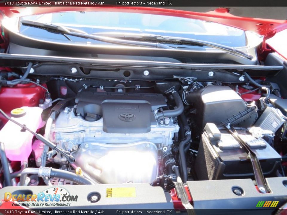 2013 Toyota RAV4 Limited Barcelona Red Metallic / Ash Photo #16