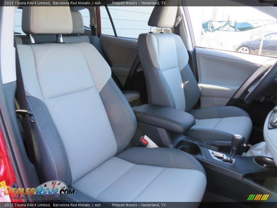 2013 Toyota RAV4 Limited Barcelona Red Metallic / Ash Photo #19