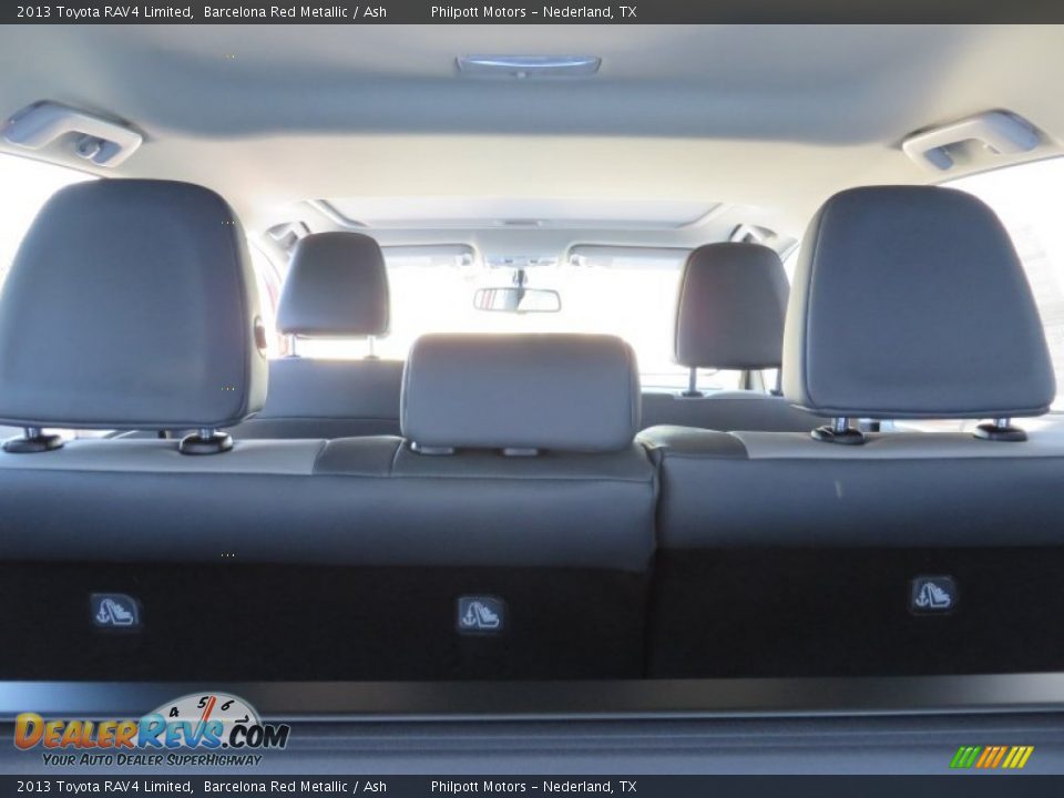 2013 Toyota RAV4 Limited Barcelona Red Metallic / Ash Photo #22