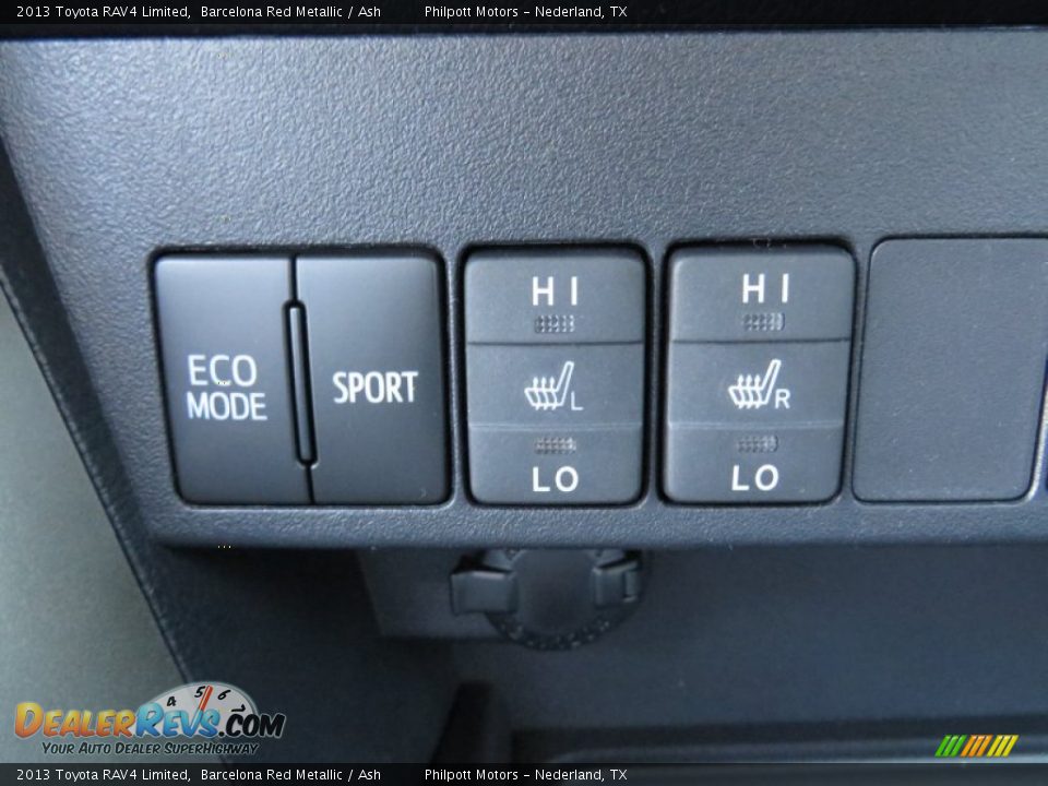 2013 Toyota RAV4 Limited Barcelona Red Metallic / Ash Photo #32