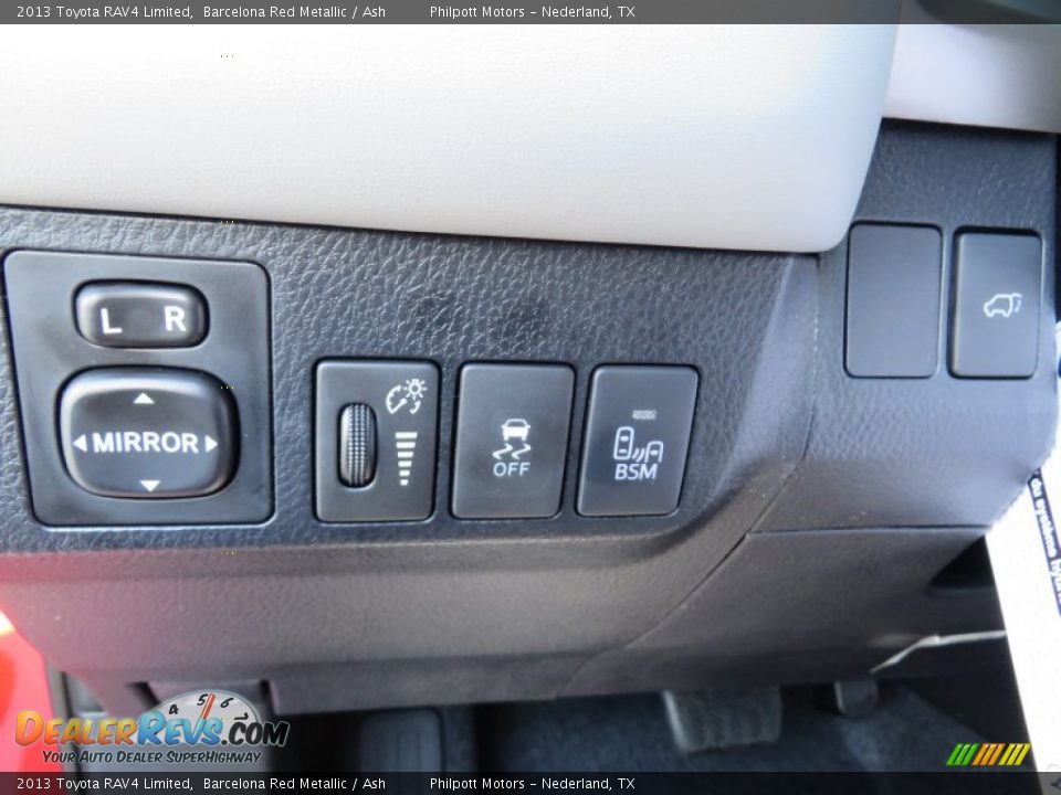 2013 Toyota RAV4 Limited Barcelona Red Metallic / Ash Photo #35