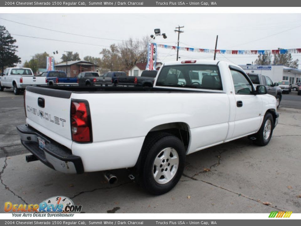 2004 Chevrolet Silverado 1500 Regular Cab Summit White / Dark Charcoal Photo #3