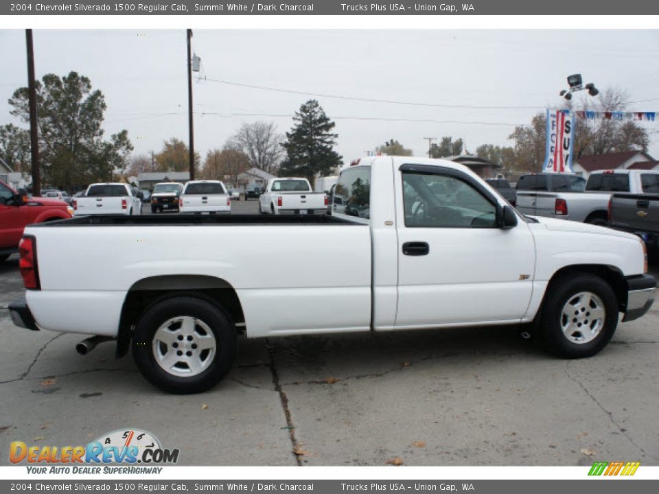 2004 Chevrolet Silverado 1500 Regular Cab Summit White / Dark Charcoal Photo #4