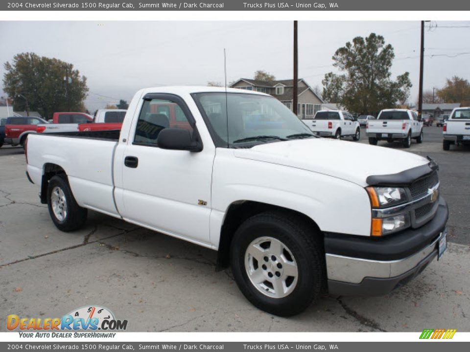 2004 Chevrolet Silverado 1500 Regular Cab Summit White / Dark Charcoal Photo #5