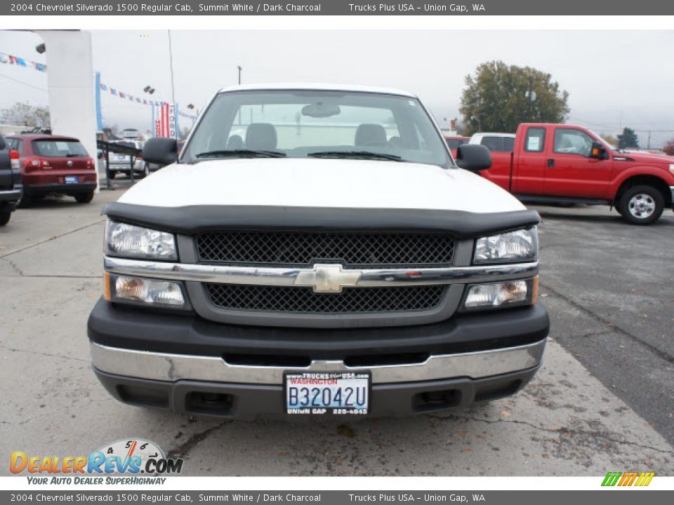 2004 Chevrolet Silverado 1500 Regular Cab Summit White / Dark Charcoal Photo #6