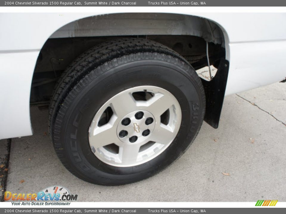 2004 Chevrolet Silverado 1500 Regular Cab Summit White / Dark Charcoal Photo #8
