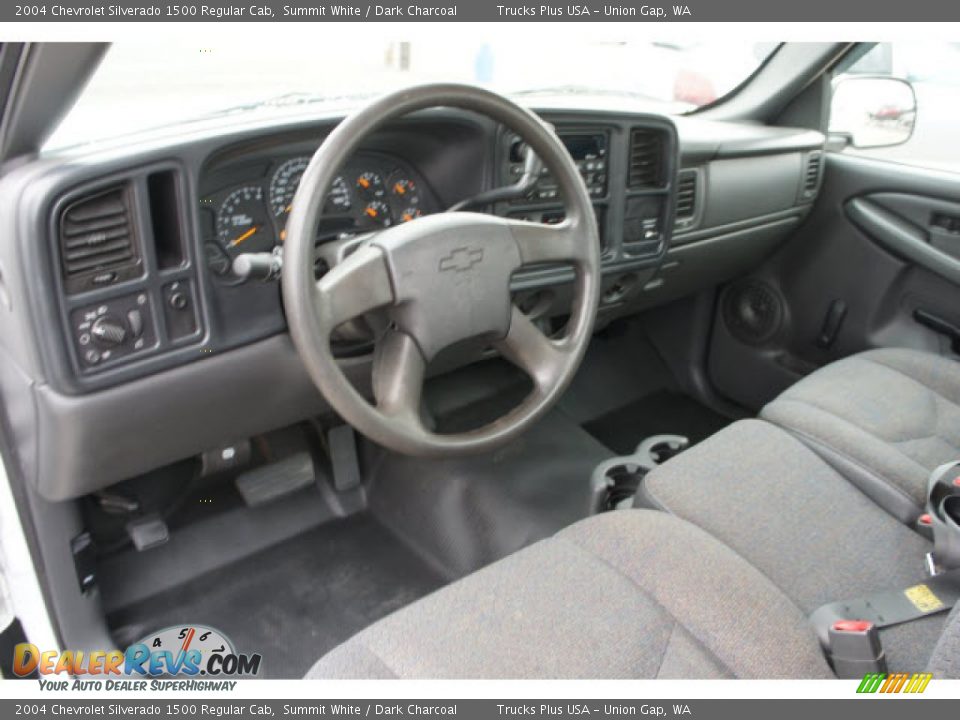 2004 Chevrolet Silverado 1500 Regular Cab Summit White / Dark Charcoal Photo #10