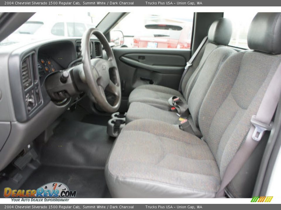 2004 Chevrolet Silverado 1500 Regular Cab Summit White / Dark Charcoal Photo #11