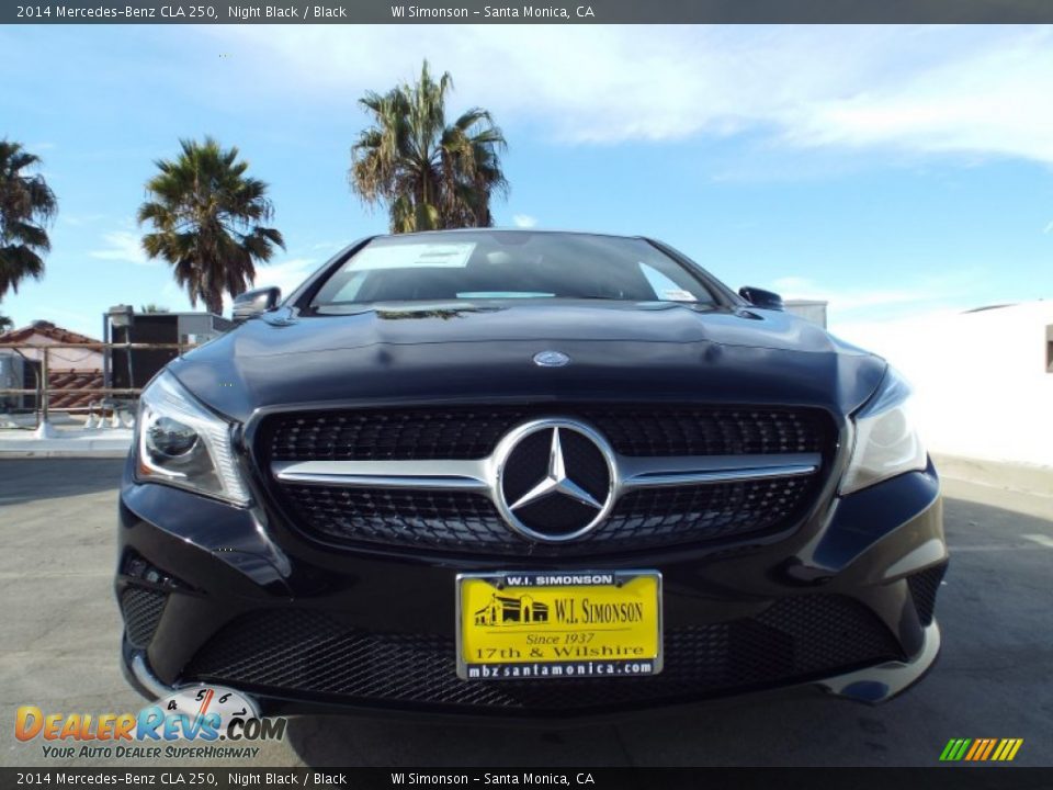 2014 Mercedes-Benz CLA 250 Night Black / Black Photo #2