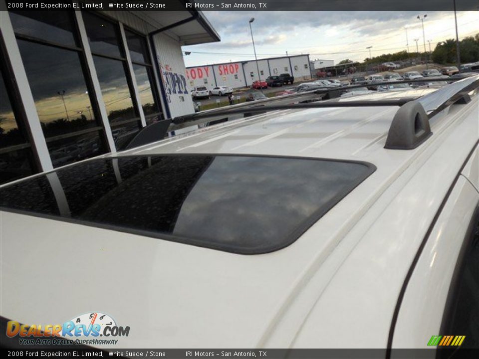 2008 Ford Expedition EL Limited White Suede / Stone Photo #8