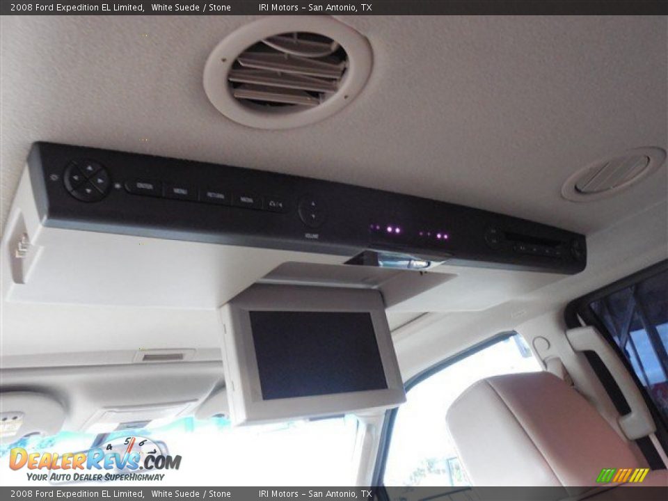 2008 Ford Expedition EL Limited White Suede / Stone Photo #21