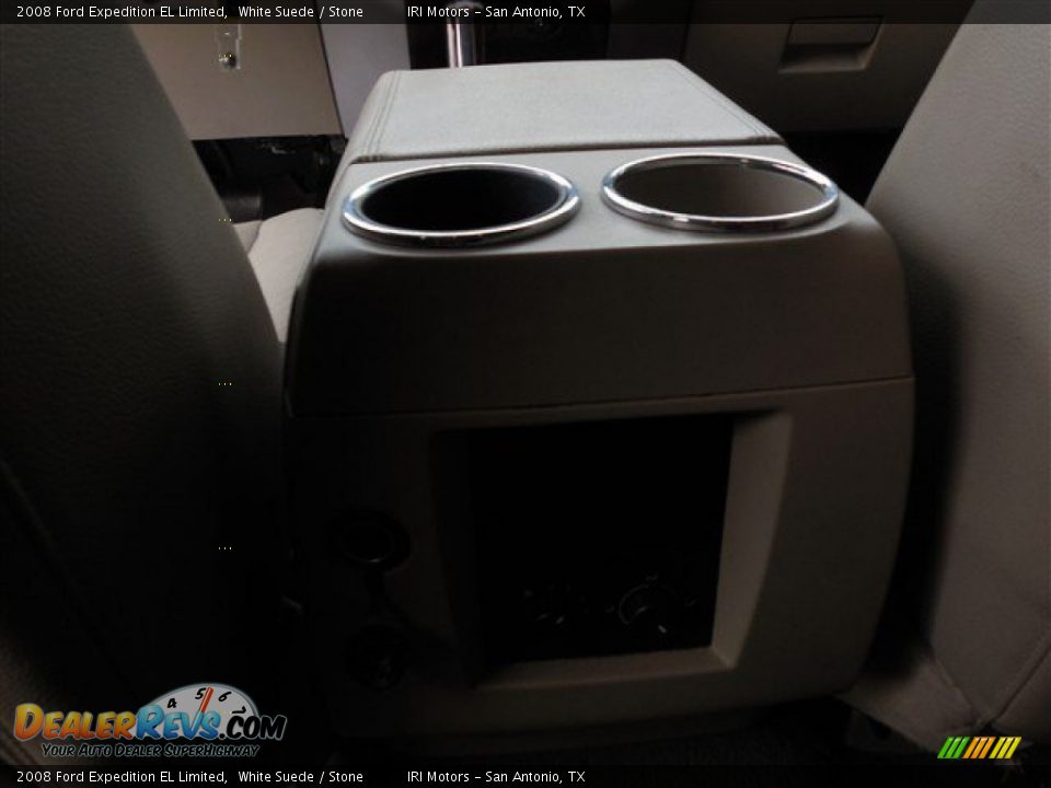 2008 Ford Expedition EL Limited White Suede / Stone Photo #23