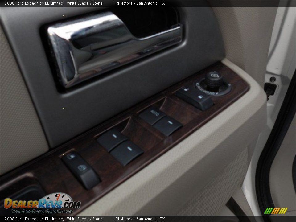 2008 Ford Expedition EL Limited White Suede / Stone Photo #25