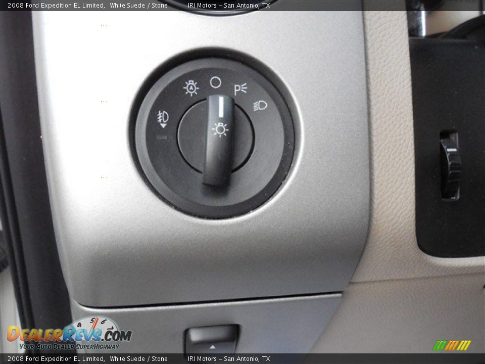 2008 Ford Expedition EL Limited White Suede / Stone Photo #26