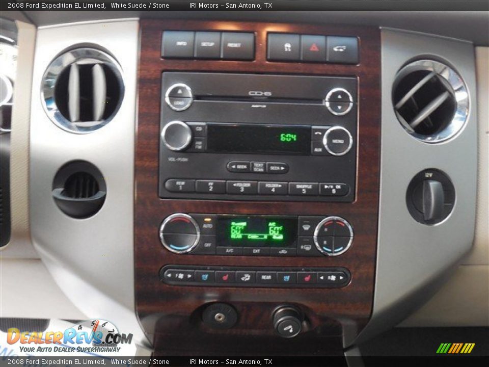 2008 Ford Expedition EL Limited White Suede / Stone Photo #28