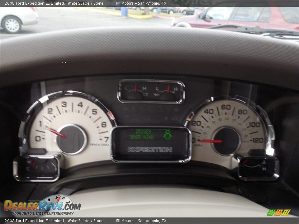 2008 Ford Expedition EL Limited White Suede / Stone Photo #30